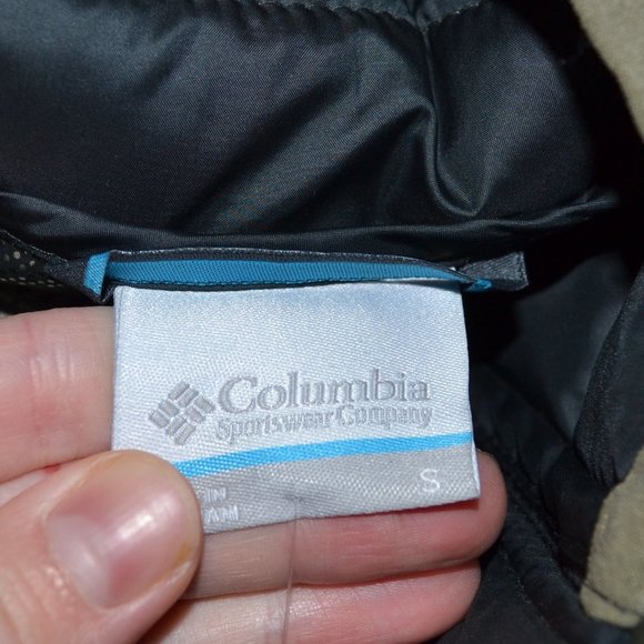 NWT Columbia Women's Sage Green Omni Heat Quilted Puffer Long Hooded Jacket Sz S - Picture 4 of 10